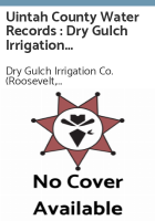Uintah_County_water_records___Dry_Gulch_Irrigation_Company_record_book